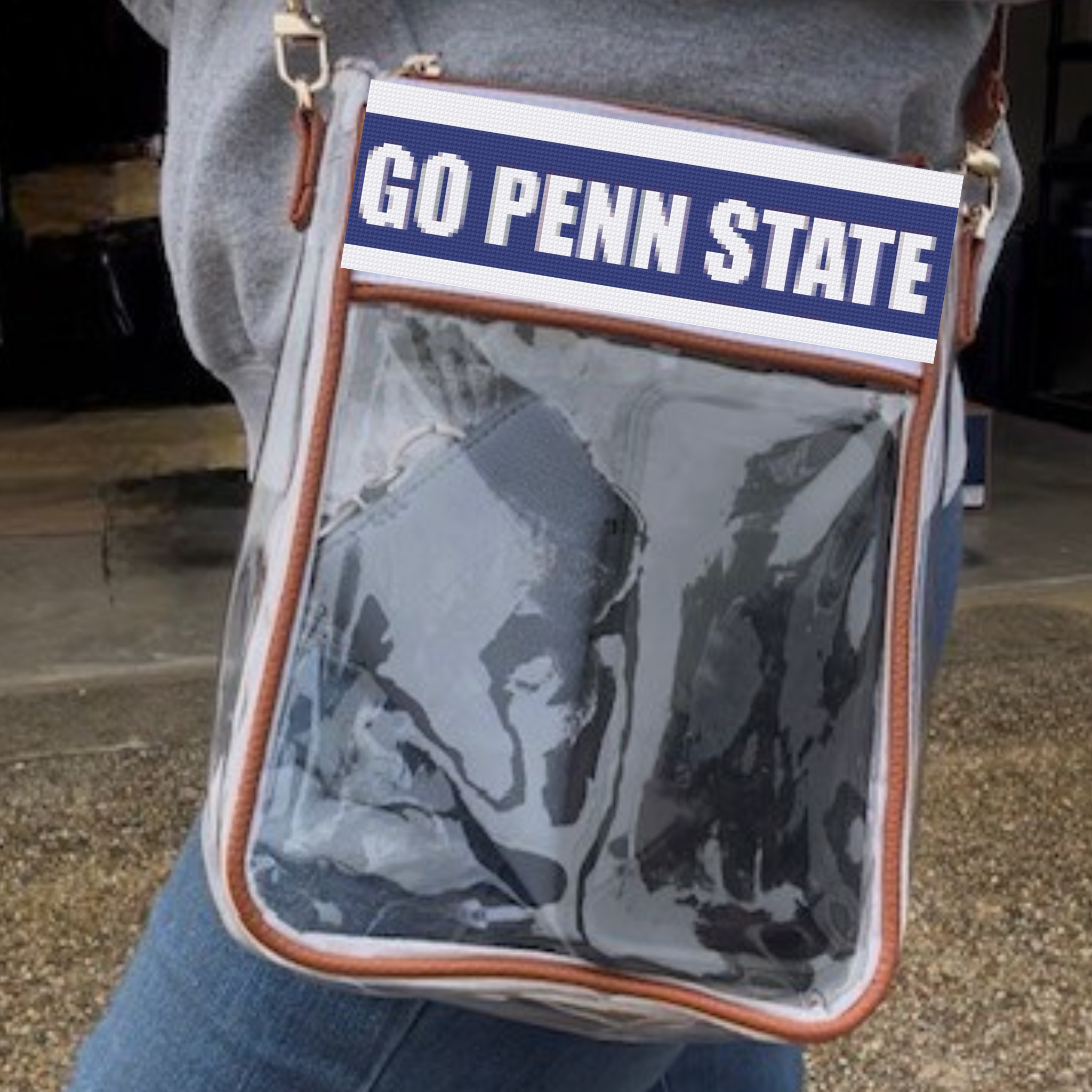 "The Gameday" Stadium Bag- Cross Stitch Kit