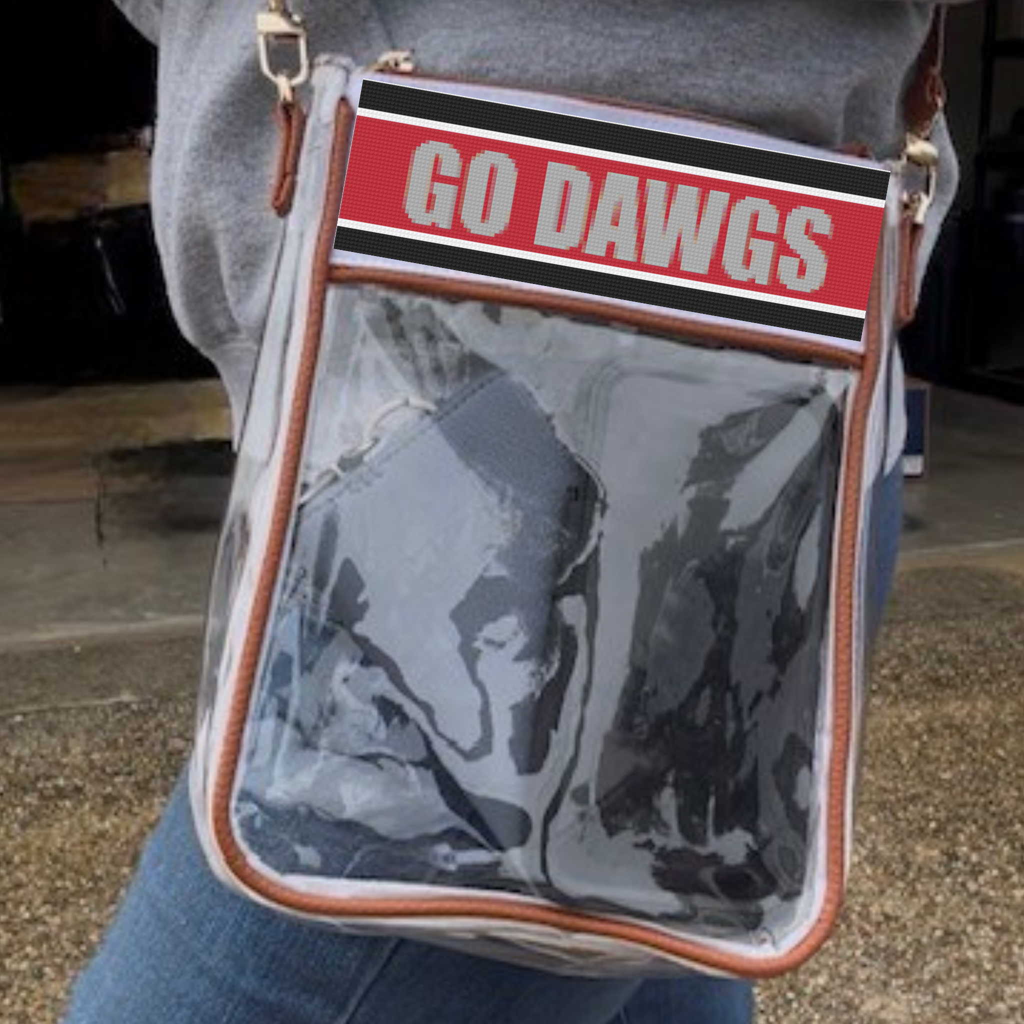 "The Gameday" Stadium Bag- Cross Stitch Kit