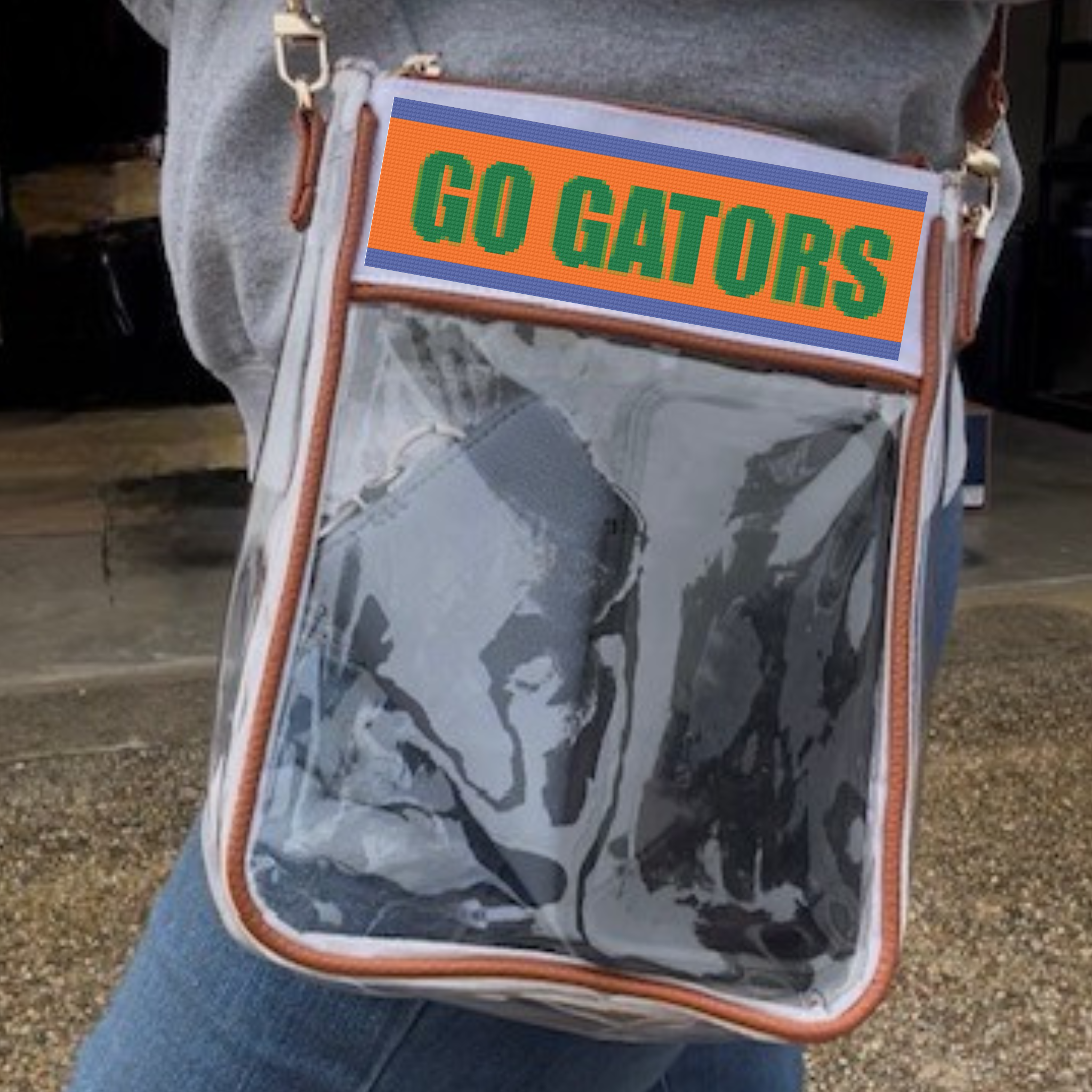"The Gameday" Stadium Bag- Cross Stitch Kit