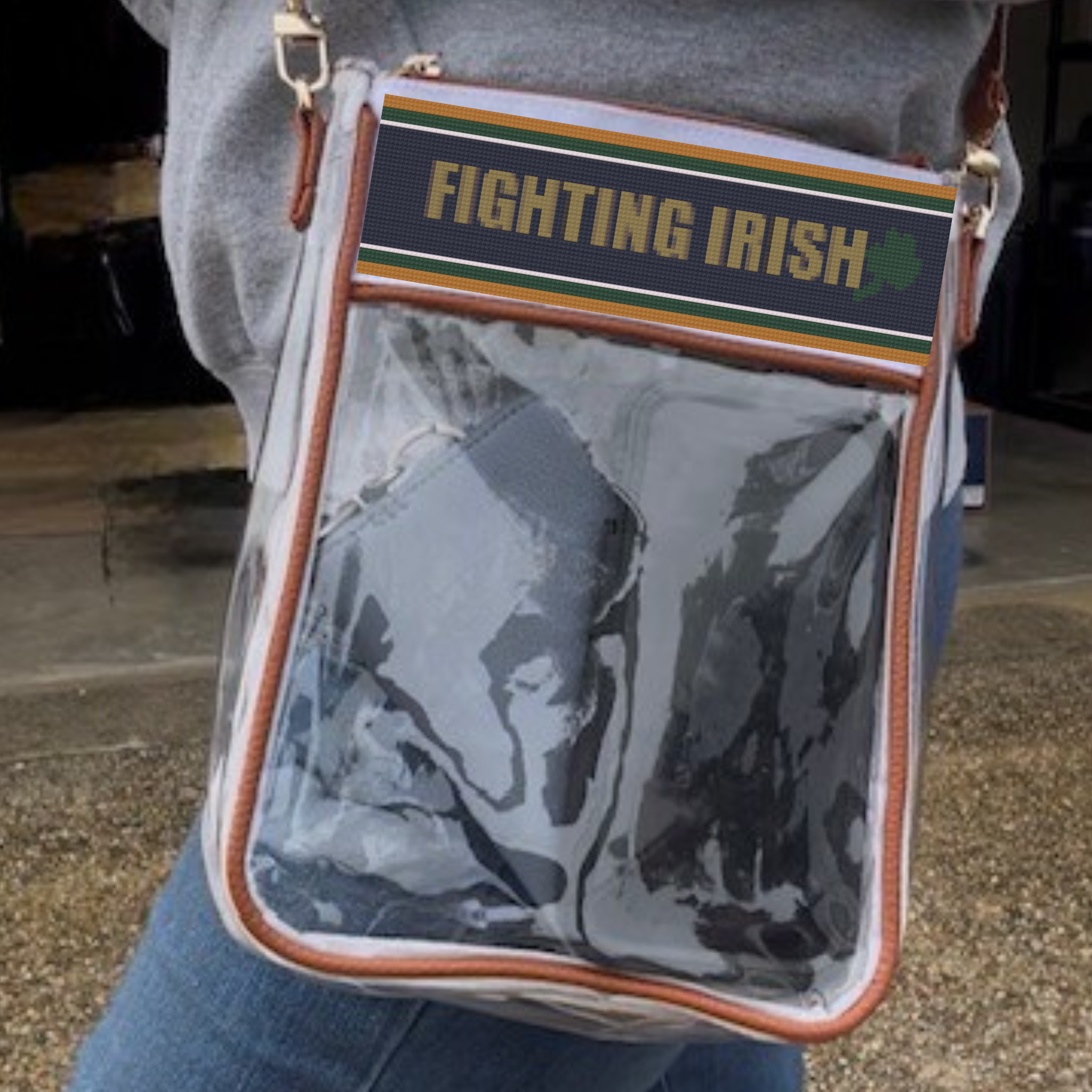 "The Gameday" Stadium Bag- Cross Stitch Kit