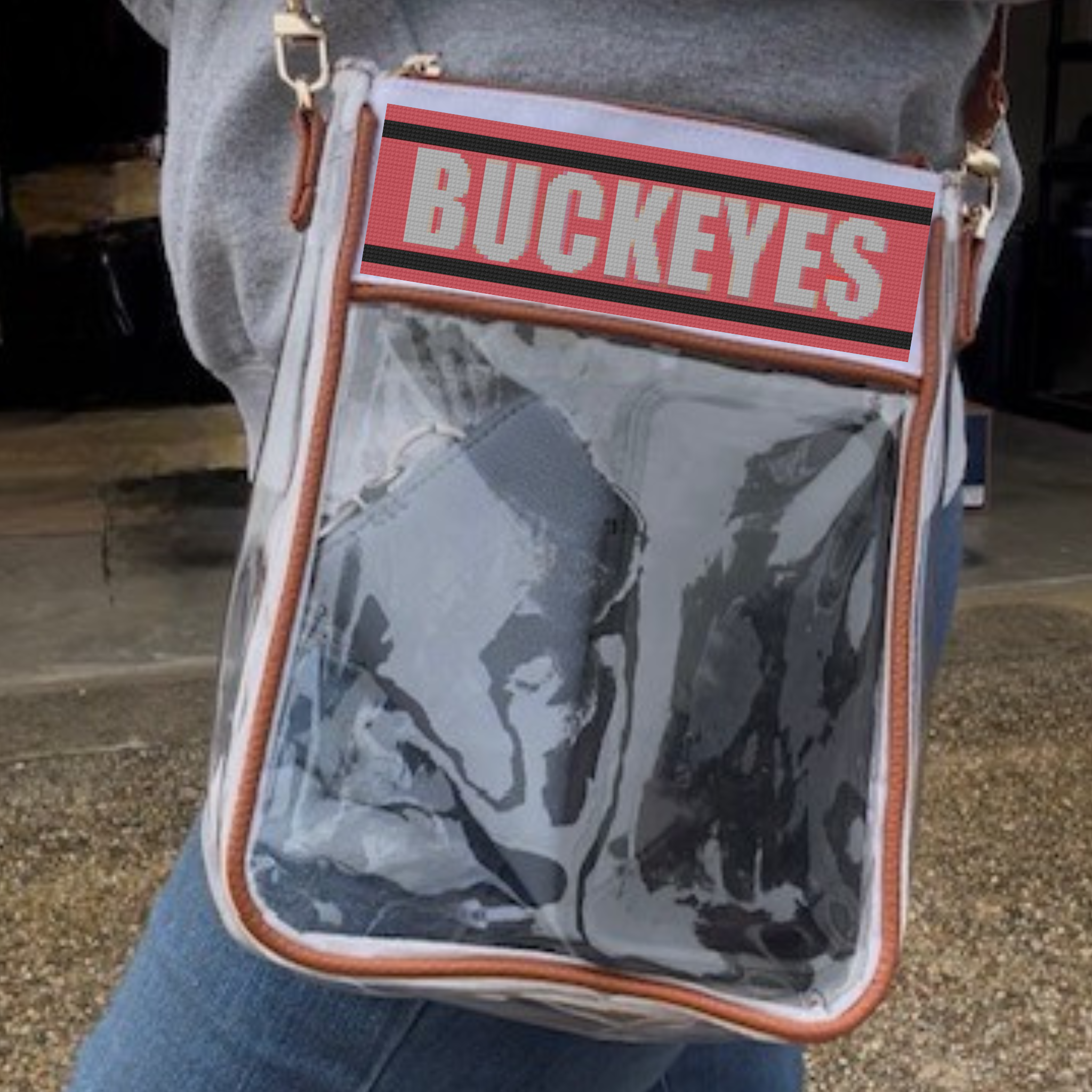 "The Gameday" Stadium Bag- Cross Stitch Kit