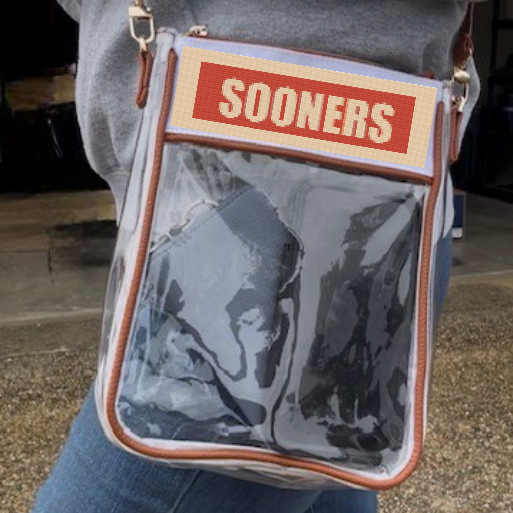 "The Gameday" Stadium Bag- Cross Stitch Kit