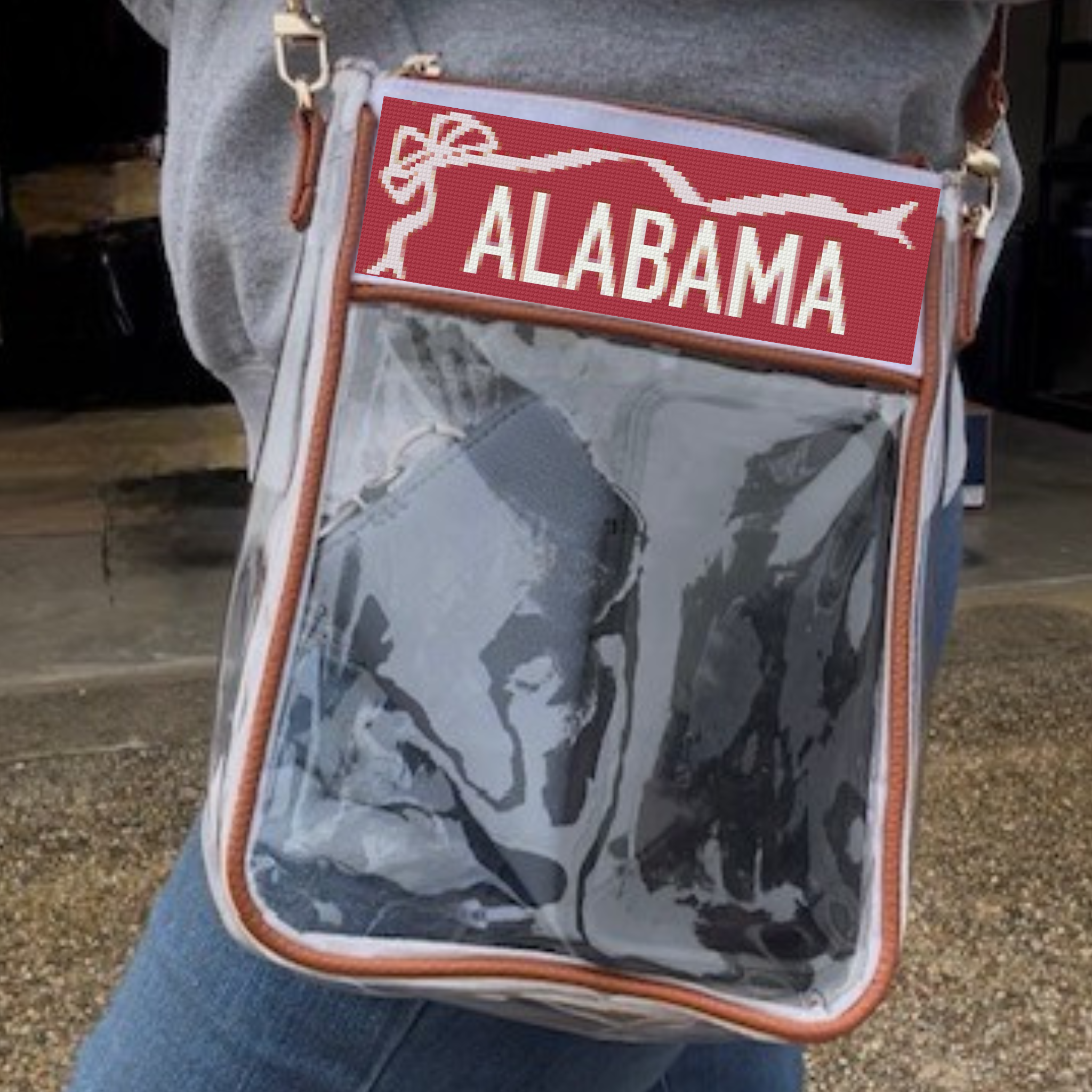 "The Gameday" Stadium Bag- Cross Stitch Kit