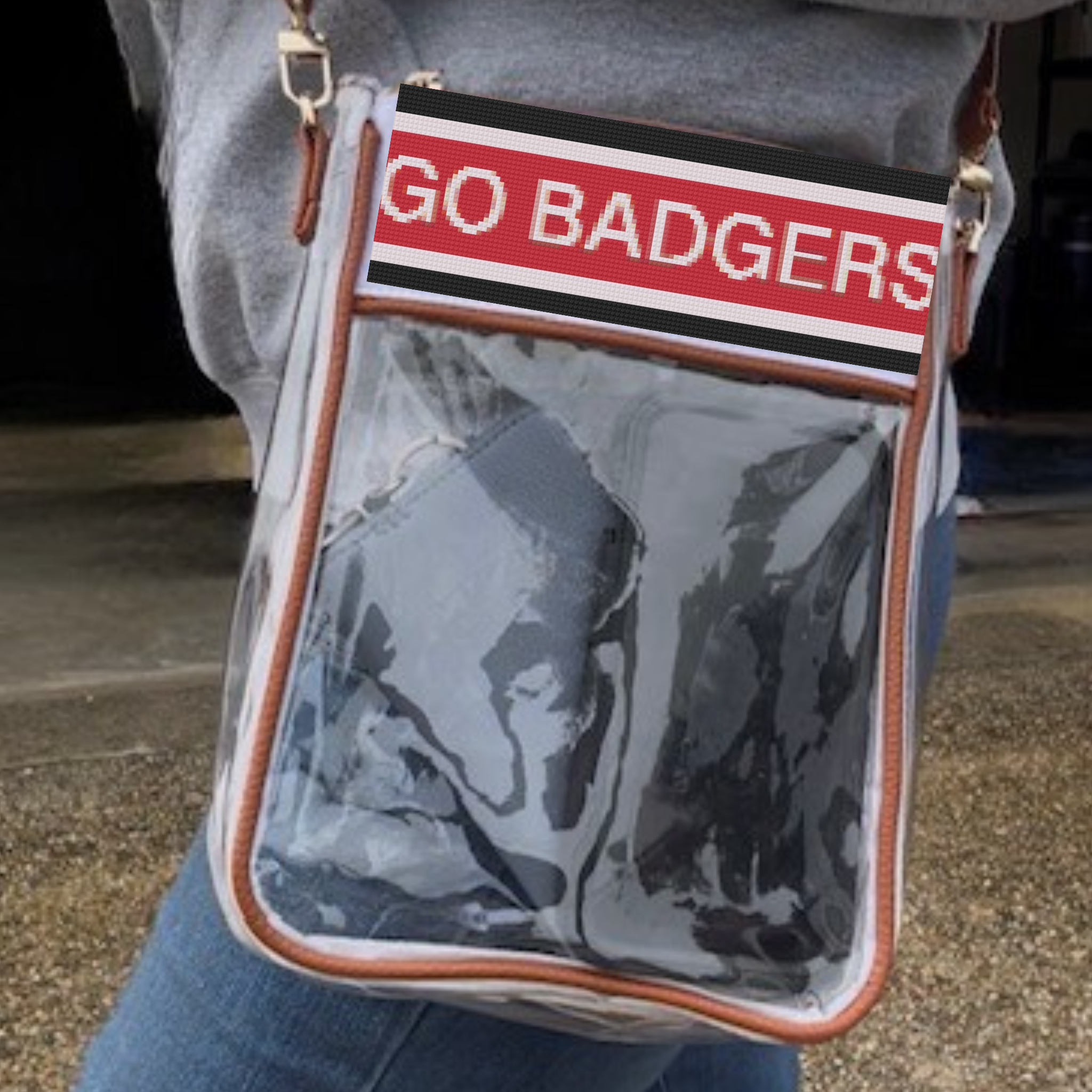 "The Gameday" Stadium Bag- Cross Stitch Kit