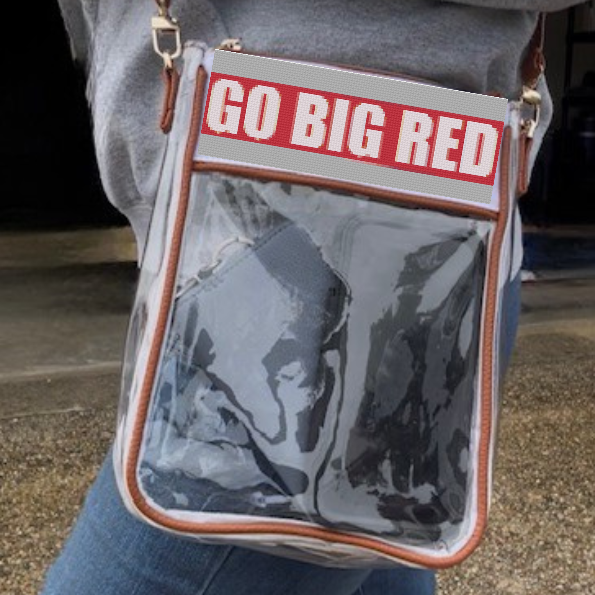 "The Gameday" Stadium Bag- Cross Stitch Kit