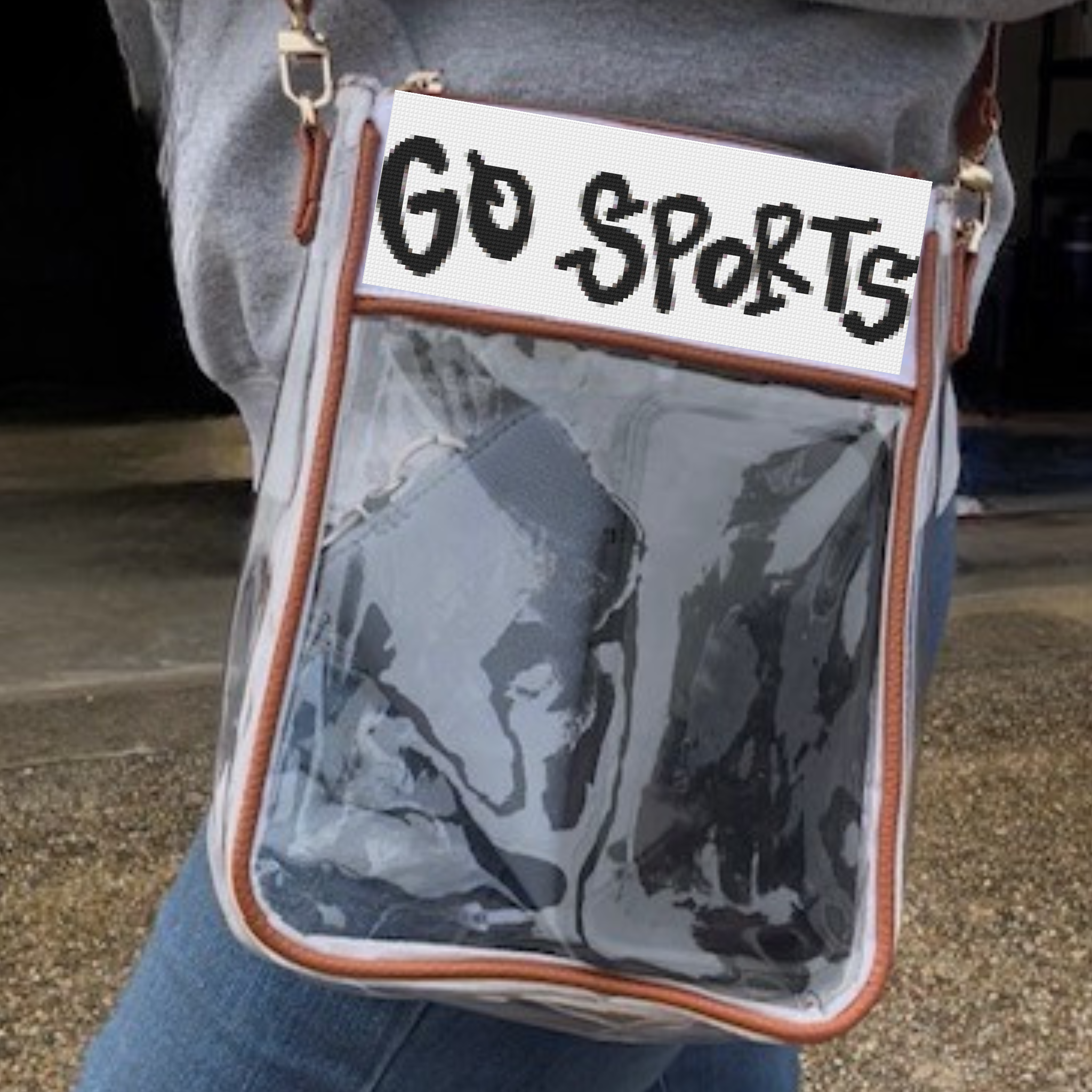 "The Gameday" Stadium Bag- Cross Stitch Kit