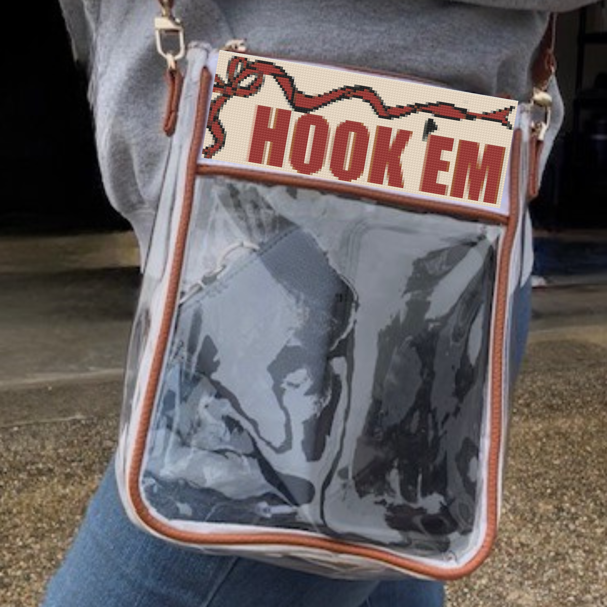 "The Gameday" Stadium Bag- Cross Stitch Kit