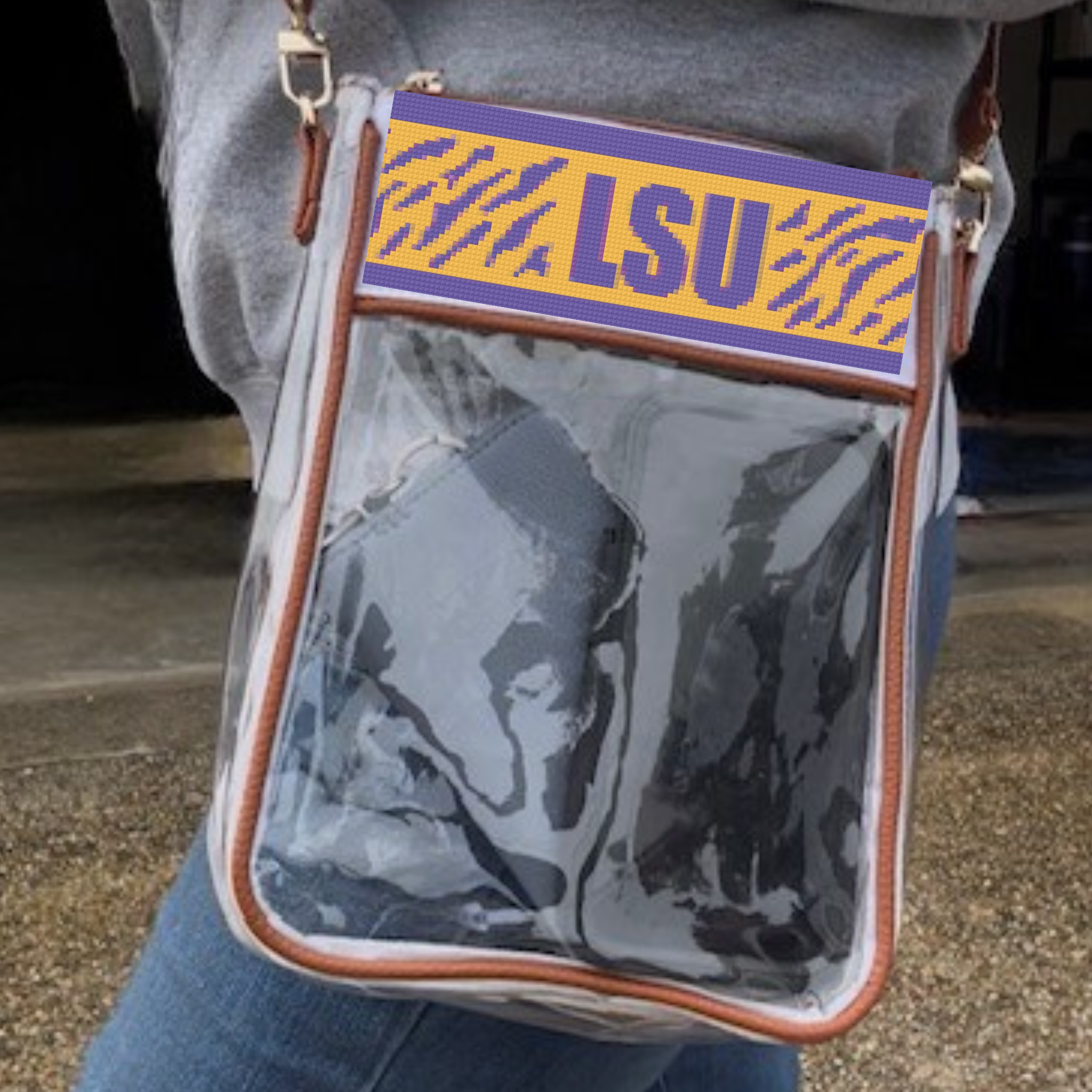 "The Gameday" Stadium Bag- Cross Stitch Kit