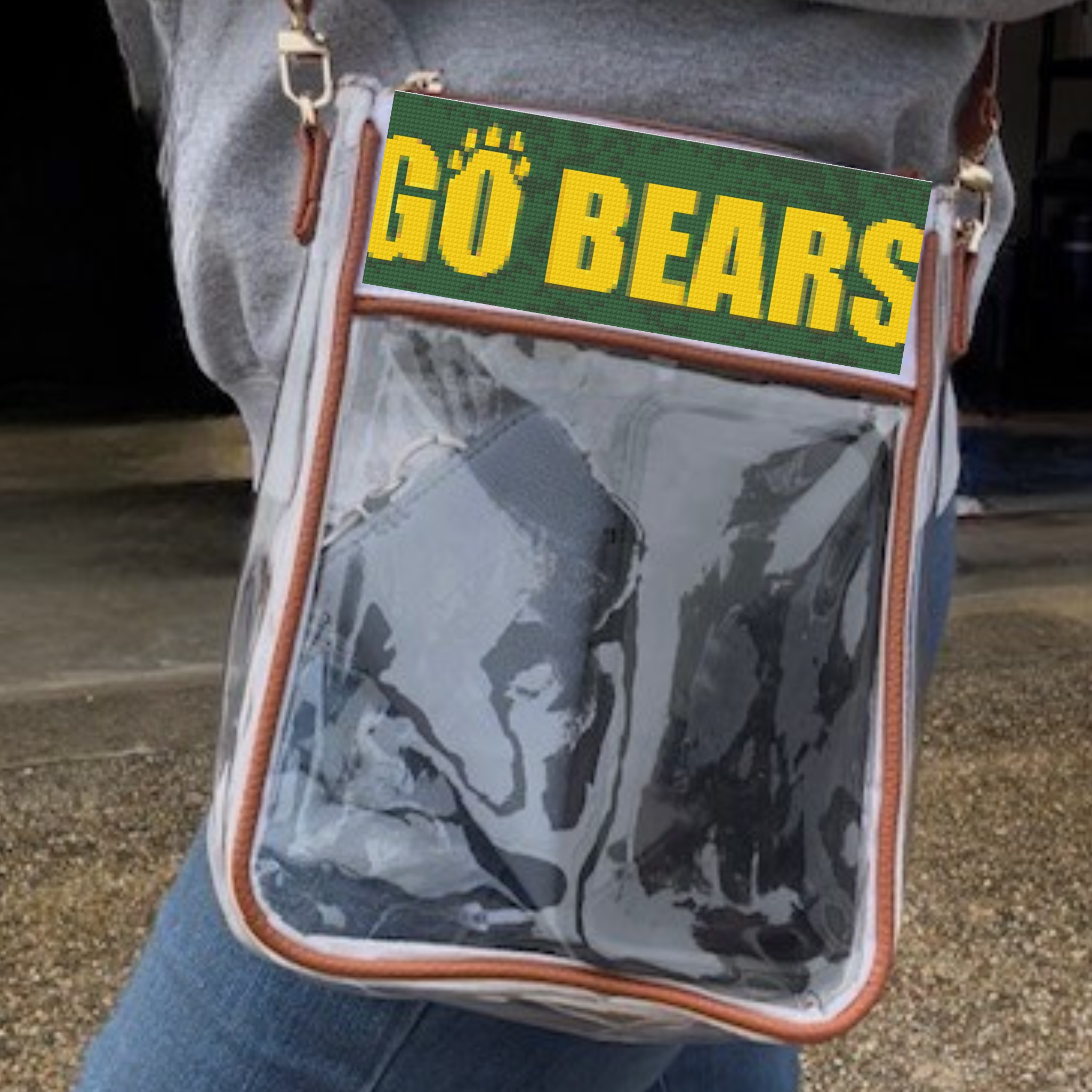 "The Gameday" Stadium Bag- Cross Stitch Kit