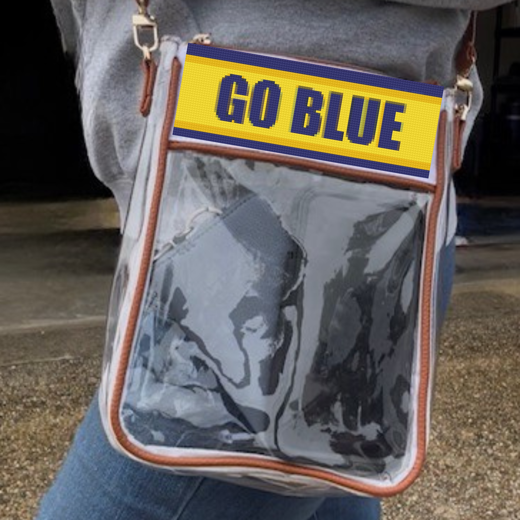 "The Gameday" Stadium Bag- Cross Stitch Kit